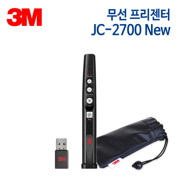 3M 무선프리젠터 JC-2700 New [레드레이저]
