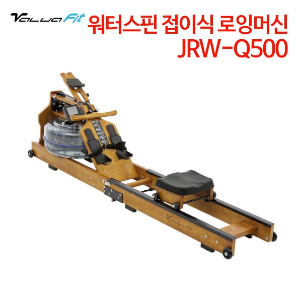 발루아핏 접이식 원목 워터스핀 로잉머신 JRW-Q500