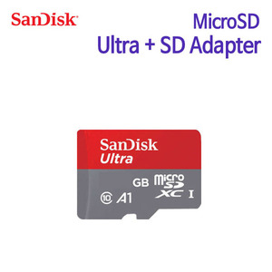 샌디스크 microSD Ultra + SD Adapter